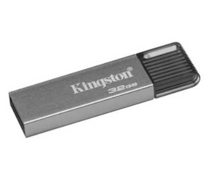 Unidad Flash USB 3.0 Kingston DataTraveler Mini 7 de 32GB, Metálica, DTM7/32GB