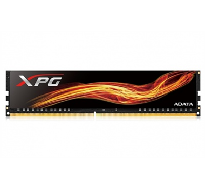 Memoria RAM DDR4 U-DIMM PC4-21300 (2666MHz), 8GB, 1.2V, CL19, Modelo XPG Flame, Alto Rendimiento, AX4U266638G19-SBF