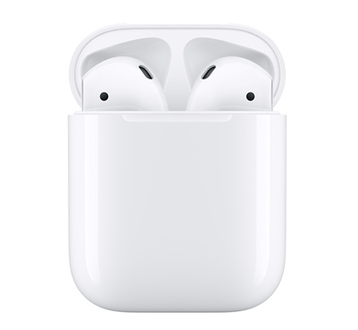 AirPods Segunda Generación (Audífonos Inalámbricos), Estuche de Carga Lightning, APPLE MV7N2BE/A