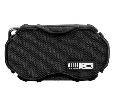Bocina Portátil Modelo Baby Boom, Inalámbrica (Bluetooth), IP67, Recargable, Color Negro, ALTEC LANSING IMW269N-BLK-ESP