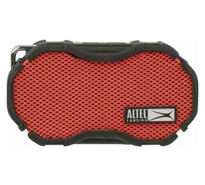 Bocina Portátil Modelo Baby Boom, Inalámbrica (Bluetooth), IP67, Recargable, Color Negro / Rojo, ALTEC LANSING IMW269N-RDB-ESP
