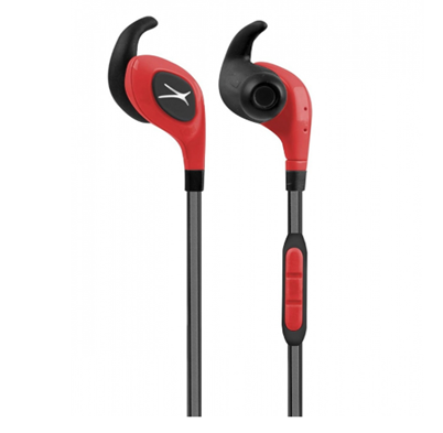 Audífonos Deportivos Con Micrófono, IP67, Inalámbricos (Bluetooth), Color Rojo, ALTEC LANSING MZX400-TRD-ESP