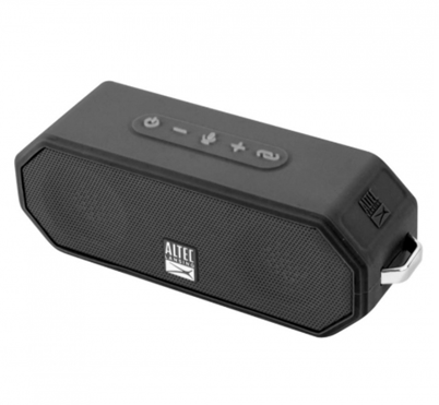 Bocina Portátil Modelo Jacket H20 4, Inalámbrica (Bluetooth), IP67, Recargable, Color Negro, ALTEC LANSING IMW449-BLK-SA