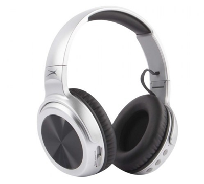 Audífonos Con Micrófono Modelo Rumble, Inalámbricos (Bluetooth) / Alámbricos (USB - 3.5 mm), Color Gris, ALTEC LANSING MZX701-GRY-ESP