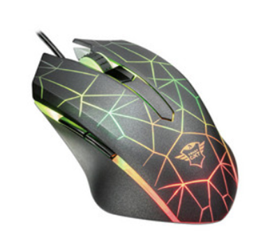Ratón (Mouse) Gamer Modelo GXT 170 Heron, USB, 6 Botones, Longitud del Cable 1.8 Metros, Color Negro, TRUST 21813