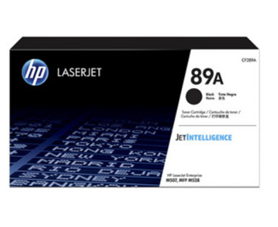 Cartucho de Tóner Original Laserjet 89A, Color Negro, Rendimiento Aprox. 5,000 pags, HP CF289A