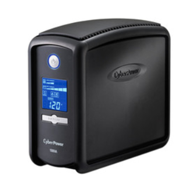 UPS (No Break), Modelo CP1000AVRLCD Línea Interactiva, 1000VA / 600W, Entrada 93  -139V, Salida 120V, 9 Contactos, CYBERPOWER CP1000AVRLCD