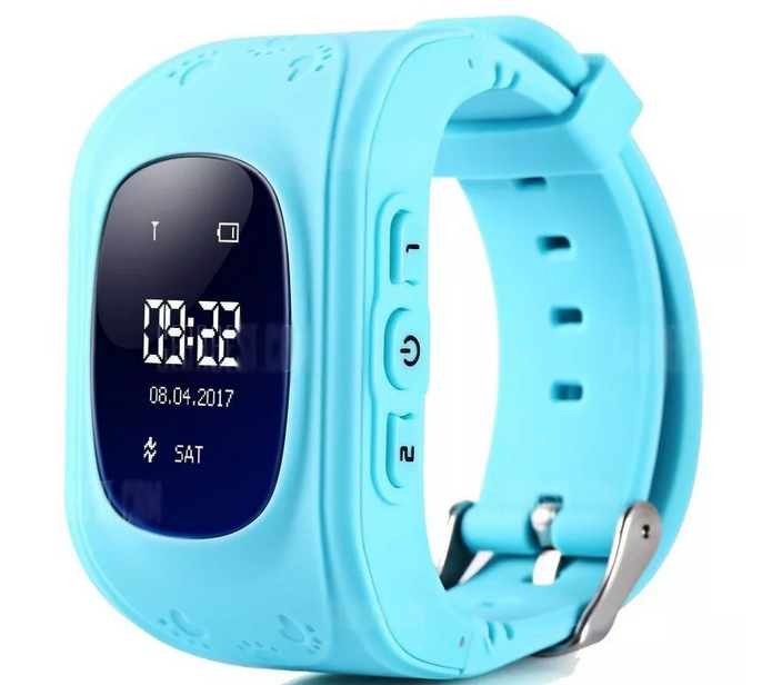 Smartwatch Cardigan Kids SK, Pantalla de 1", GPS, SOS, Compatible con iOS y Android, SIM Card, Color Azul, Cardigan SKA