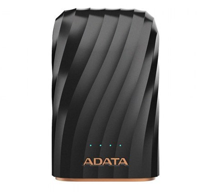 Cargador Portátil Power Bank P10050C, USB-C, Linterna, 10050mAh, Negro, Adata AP10050C-USBC-CBK