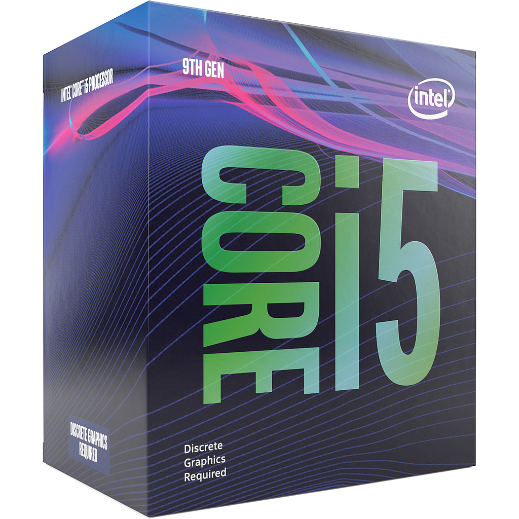 Procesador Core i5-9400F 9na Generación, 2,90 GHz (4.10 GHz Max),  Socket 1151, Caché 9 MB Intel® Smart Cache, Six-Core, 14nm, (sin gráficos), INTEL BX80684I59400F