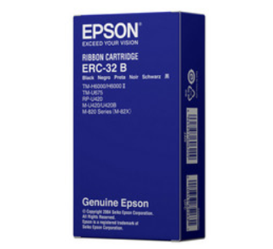 Cinta Negra Matricial, 6,000,000 de Caracteres, EPSON ERC-32B