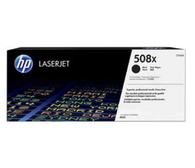 Cartucho de Tóner Original Laserjet 508X, Color Negro, Alto Rendimiento, HP CF360X