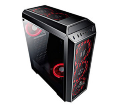 Gabinete Gamer YEYIAN Modelo Blade 2101, ATX / Micro ATX, No Incluye Fuente de Poder, Ventana Lateral Acrílico, QIAN YNH-B2101