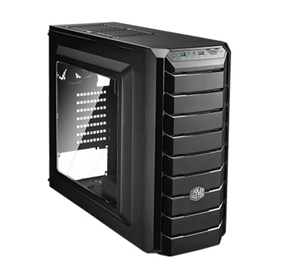 Gabinete ATX CMP 500, Ventana, Fuente 500W, USB 3.0, Color Negro, CoolerMaster CMP-500-1NWRA50
