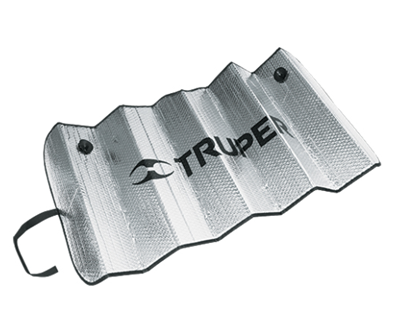 Parasol plegable para auto de 135cm x 59cm, Truper PSOL-135