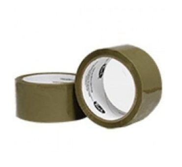Cinta de Empaque TUK, Color Canela, 48 mm x 100 Metros, 1 Pieza, TUK 179