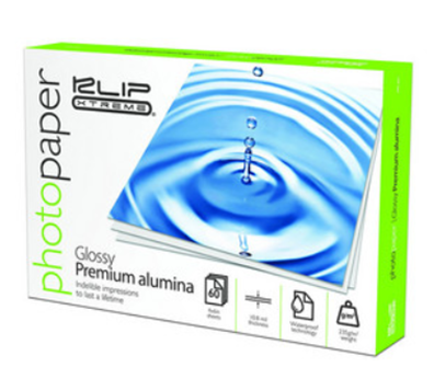 Papel Premium Alumina Waterproof, 4"x6", 235 g/m2, 60 Hojas, Klip Xtreme KPA-460
