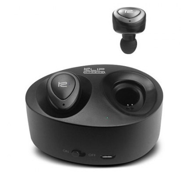 Audífonos Intrauriculares TwinBuds KHS-700, Inalámbrico, Bluetooth, Negro, Klip Xtreme KHS-700