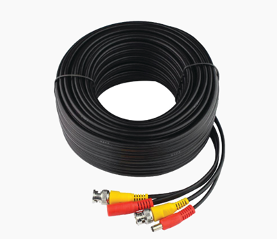 Cable Coaxial Armado con Conector BNC y Alimentación, 40 metros, Optimizado para HD (TurboHD, HD-SDI, AHD), EPCOM DIY-40M-HD