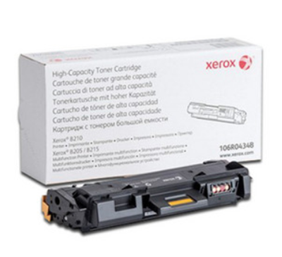 Cartucho de Toner Original Xerox 106R04348, Color Negro,  Rendimiento Aprox. 3,000 Páginas, XEROX 106R04348