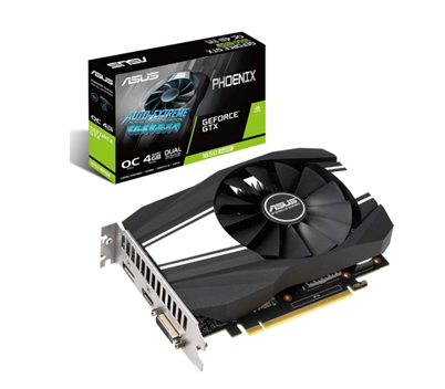 Tarjeta de Video NVIDIA GeForce GTX 1650 SUPER Phoenix OC Edition, PH-GTX1650S-O4G, 4GB GDDR6, 1xHDMI, 1xDVI, 1xDP, PCI Express x16 3.0, ASUS 90YV0E40-M0AA00