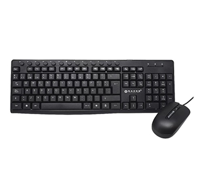 Teclado y Ratón (Mouse), Español, 8 Teclas Multimedia / 3 Botones, Alámbricos (USB), NACEB NA-112N