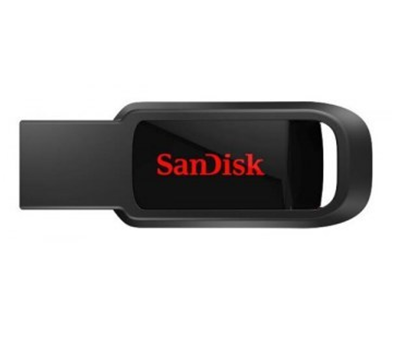 Memoria USB 2.0 Cruzer Spark, 16GB, Color Negro/Rojo,  SANDISK SDCZ61-016G-G35