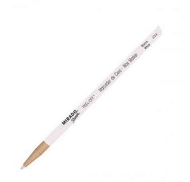 Lápiz de Cera SHARPIE, Color Blanco, BEROL 164