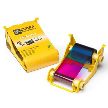 Cinta (Ribbon) P/ Impresora ZXP3 R2 Series, Color YMCKO, Rendimiento Aprox. 280 Tarjetas, ZEBRA 800033-340