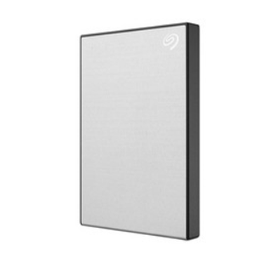 Disco Duro Externo Backup Plus Slim, Capacidad 2TB (2,000GB), Interfaz USB 3.0, Color Plata, SEAGATE STHN2000401