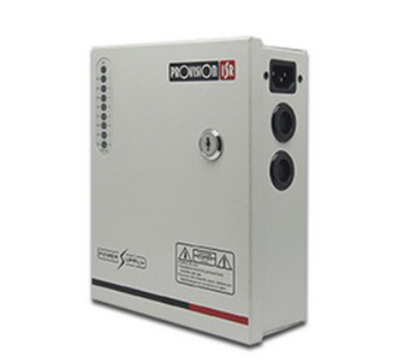 Fuente de Poder Centralizada 12V / 5A, Para 8 Cámaras, PROVISION ISR PR-5A8CH-B