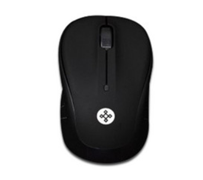Ratón (Mouse) Óptico, Inalámbrico (USB), Hasta 1000 DPI, Color Negro, NACEB NA-0117N