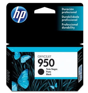 Cartucho de Tinta Original 950, Color Negro, Rendimiento Aprox. 1,000 Páginas, HP CN049AL