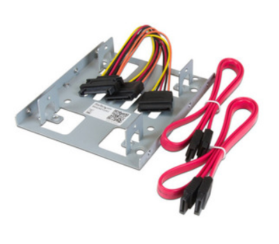 Bracket Adaptador Bandeja de Montaje 2 Unidades de Disco Duro HDD de 2.5" a Bahía de 3.5 Pulgadas, STARTECH BRACKET25X2