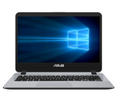 Laptop A407UA, Intel Core i3 7020U, RAM 8GB DDR4, DD 1TB, 14" LED, Video HD Graphics 620, Win 10 Home, ASUS A407UA-BV739T