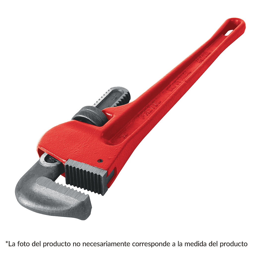 Llave para Tubo PRETUL, Stilson, Longitud 14" (355.6 mm), TRUPER STI-14P