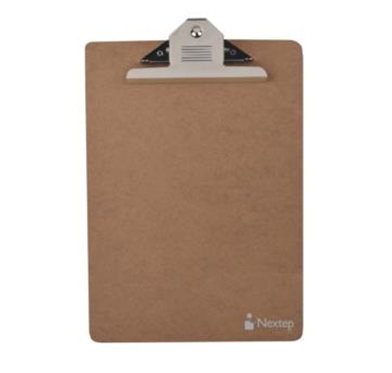 Tabla de Madera con Clip Metálico, Tamaño Carta, NEXTEP NE-170