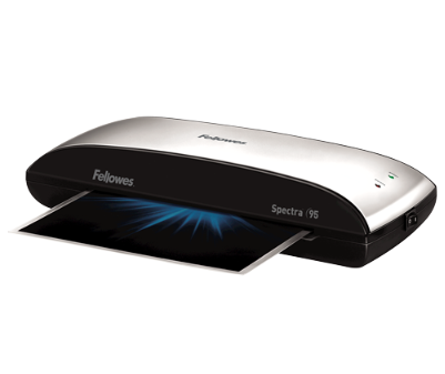 Enmicadora Spectra 95, Micas Caliente o Frías, Apagado Automático, Color Negro/Plata, FELLOWES 5738201