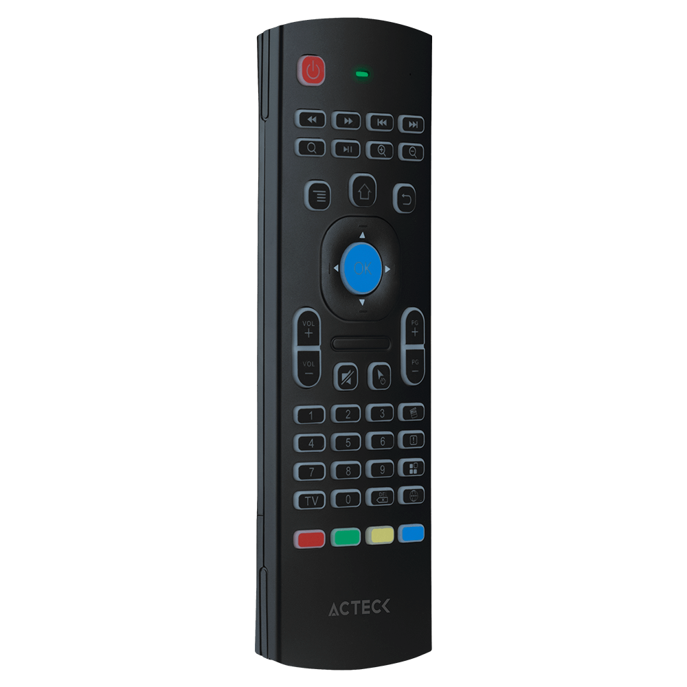Control Remoto Inteligente Modelo EX7, RF Inalámbrico, Teclado QWERTY / 81 Teclas, ATECK AC-927000