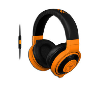 Audífonos Gamer C/ Micrófono Kraken Mobile, 3.5 mm, Color Naranja, Longitud del Cable 1.3 Metros, RAZER RZ04-01400400-R3U1