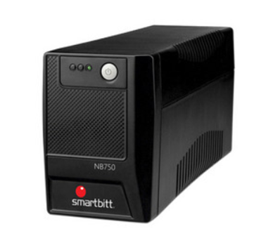 UPS (No Break) Interactivo, Con regulador , 375W (750VA) con 6 conexiones Nema 5-15R, SMARTBITT SBNB750