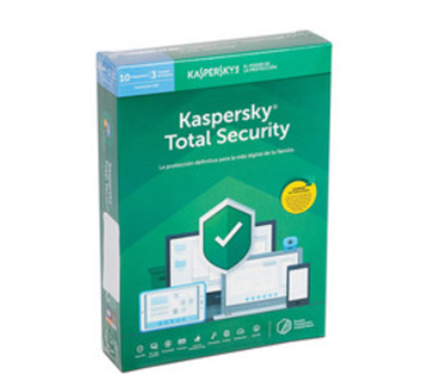 Total Security, Duración 1 Año, 10 Equipo(s), KASPERKSY KL1949Z5KFS-9