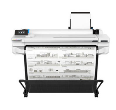 Plotter DesignJet T530 de 36", hasta 2400 x 1200 dpi, USB 2.0, Ethernet, Wi-Fi, HP 5ZY62A#B1K