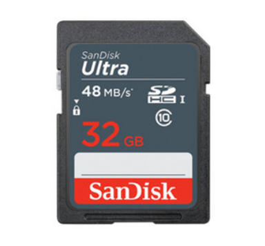 Memoria Flash SD Ultra, 32GB SDHC UHS-I Clase 10, SANDISK SDSDUNB-032G-GN3IN