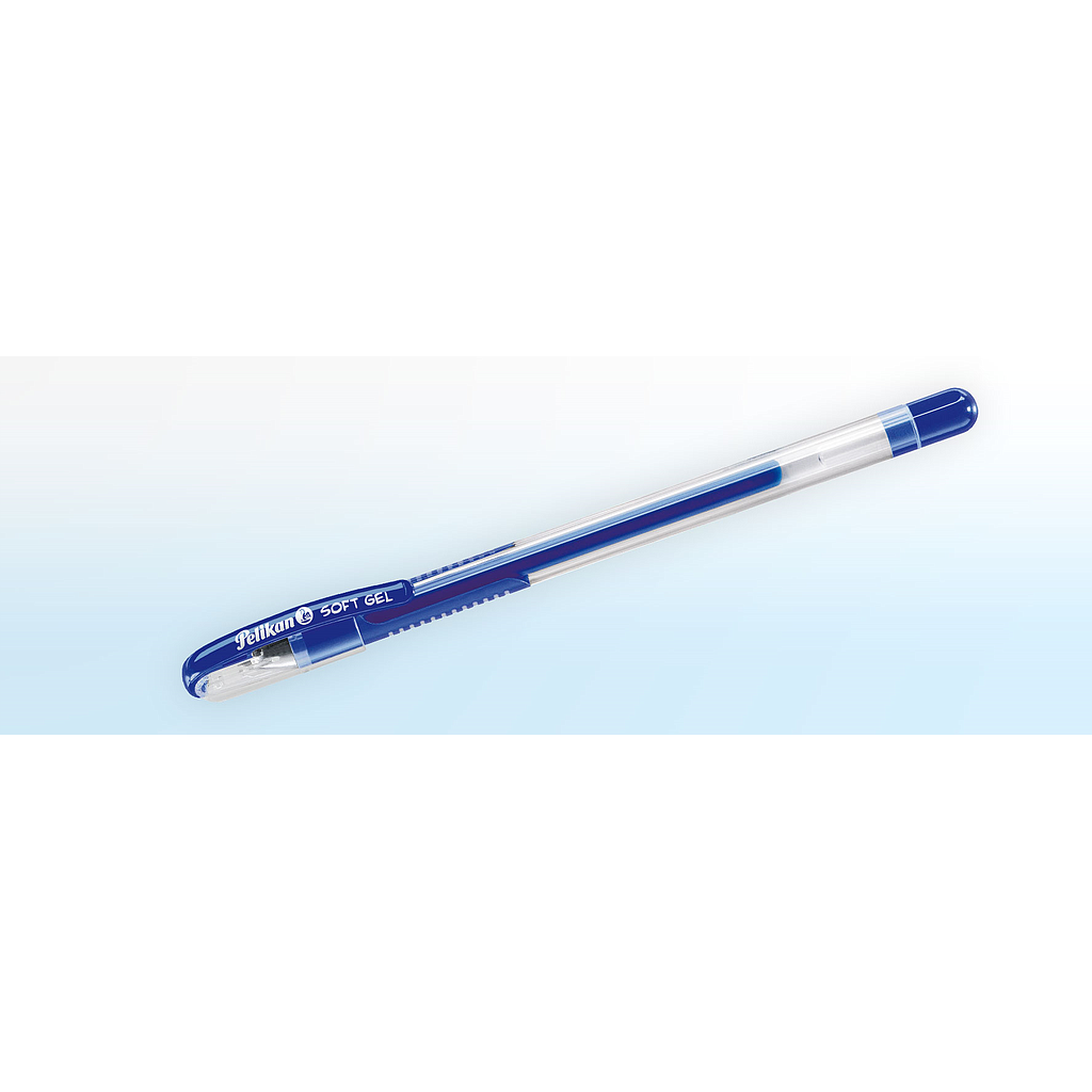 Pluma (Bolígrafo), Modelo Soft Gel, Color Azul, Punta 0.68 Milímetros, PELIKAN 045-395-110_PZA