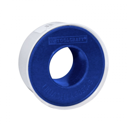 Cinta Teflon 1/2" x 6.60m, TOOLCRAFT 1072