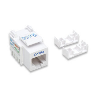 Jack (Keystone) de Impacto, Cat 5E, Color Blanco, INTELLINET 210355