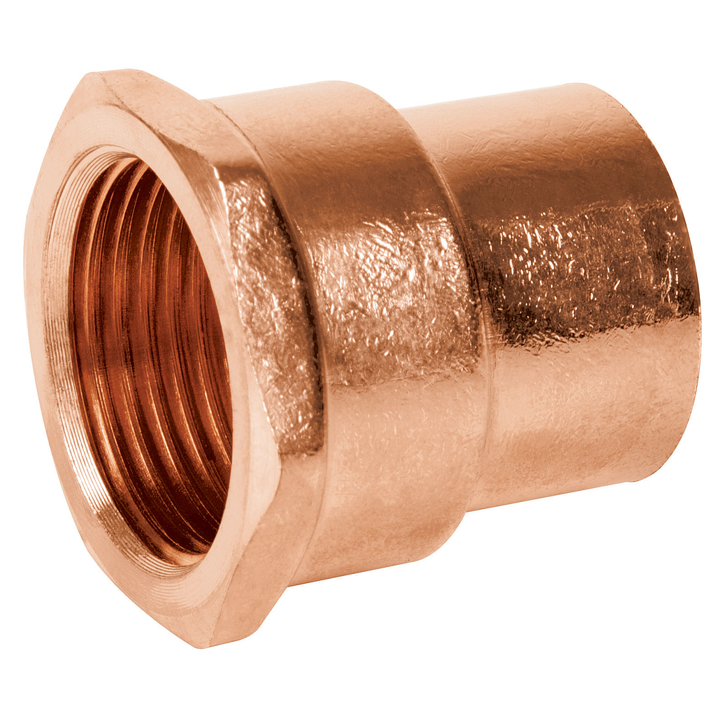 Conector de Cobre, FOSET, Rosca Interior 3/4", TRUPER CC-602