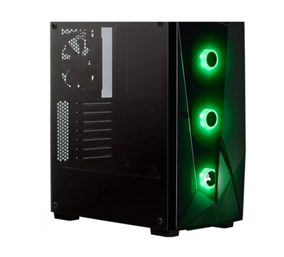 Gabinete Gamer SPEC-DELTA RGB con Ventana, Midi-Tower, ATX/Micro-ATX/Mini-ITX, USB 3.0, sin Fuente, Negro, CC-9011166-WW, CORSAIR CC-9011166-WW