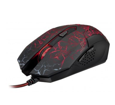 Ratón (Mouse) Gamer Bellixus, Alámbrico, Alámbrico (USB), 2400 DPI, 6 Botones, Color Negro, XTECH XTM-510